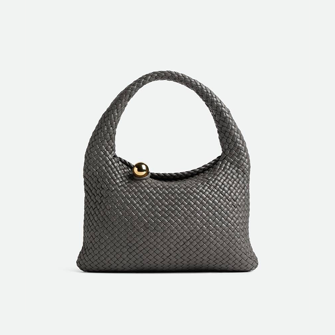 bottega veneta tosca baci intrecciato leather hobo shoulder bag #826196